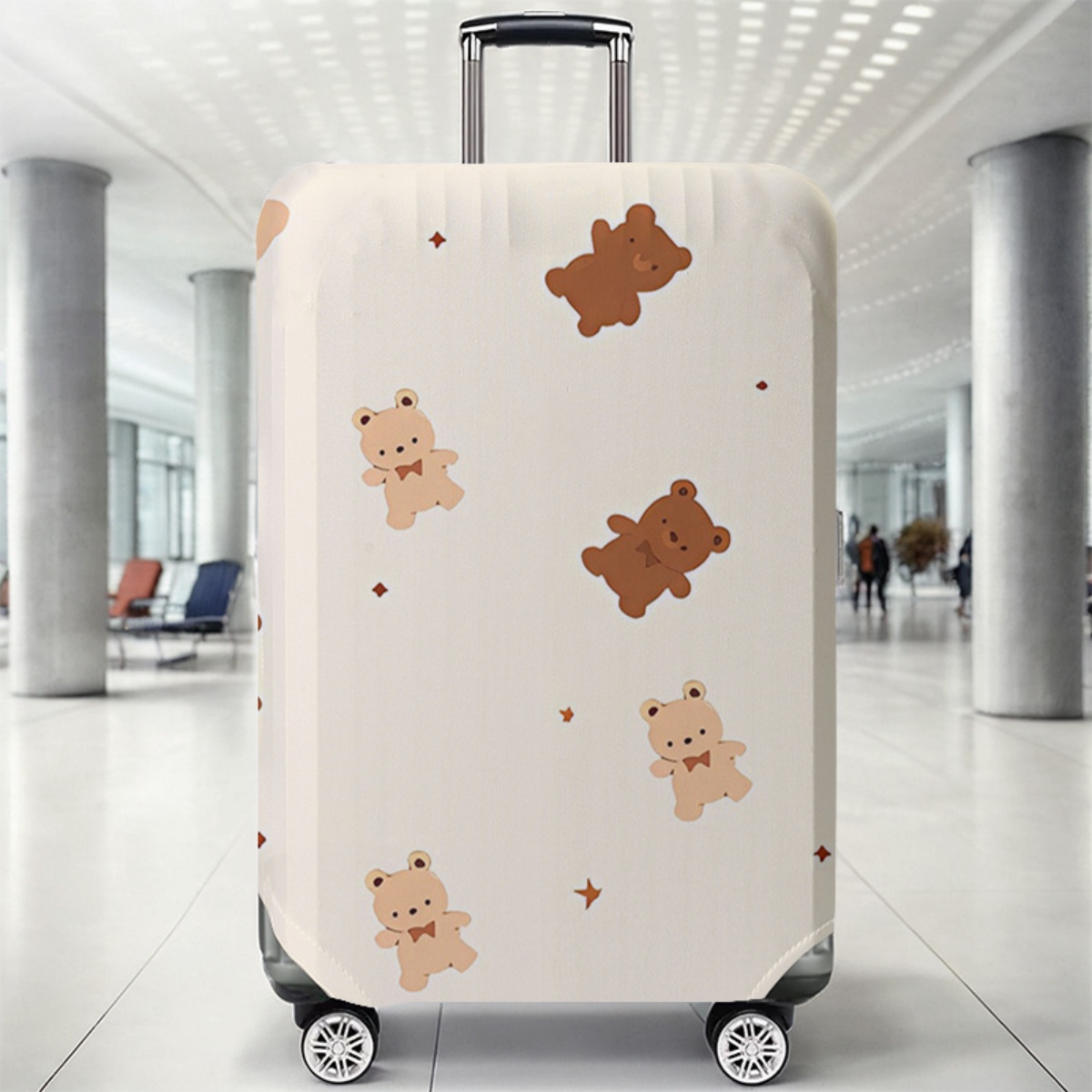 Waterproof Suitcase Cover Protector - Capa protetora para bagagem, elástica, à