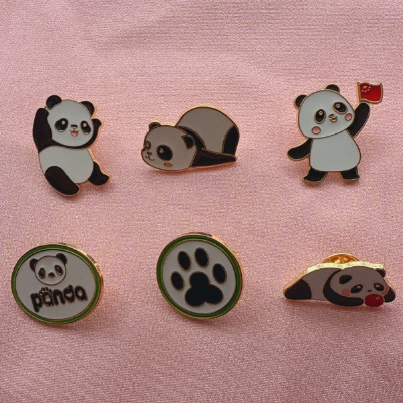 Backpacks - 6 Peças de Broches de Desenho