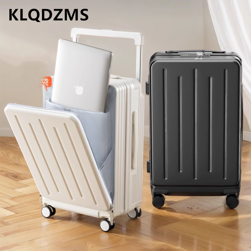 Front Opening Laptop Luggage 24 Inch - Mala de Viagem KLQDZMS de Alta