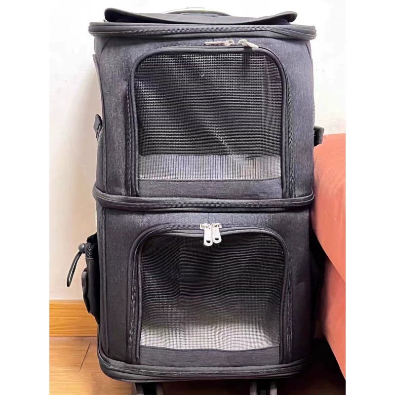 Foldable Rolling Luggage Bag - Transportadora de Animais de Estimação Hanbang
