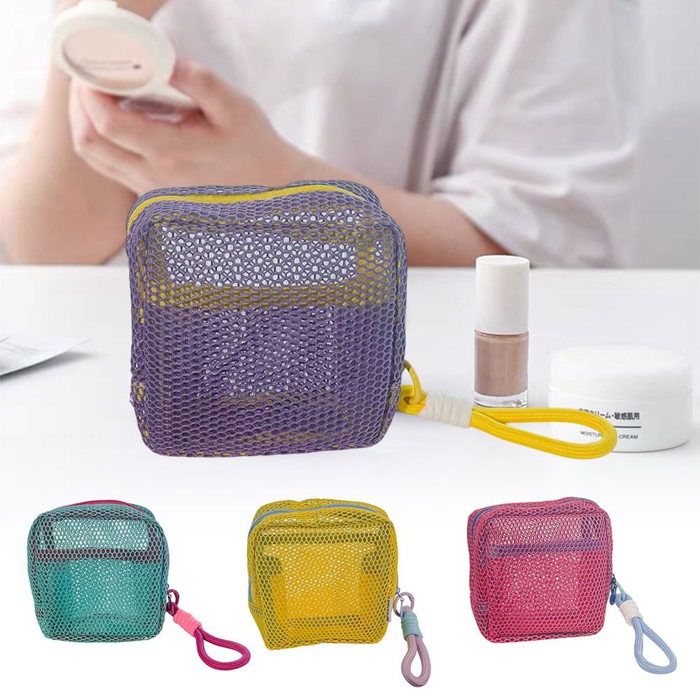 Cosmetic Bags - Nova Bolsa de Armazenamento Cor Dopamina