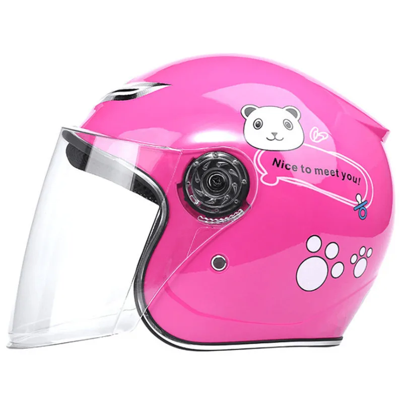 Kids Ride On Suitcase Scooter - Crianças capacete da motocicleta bicicleta elétrica