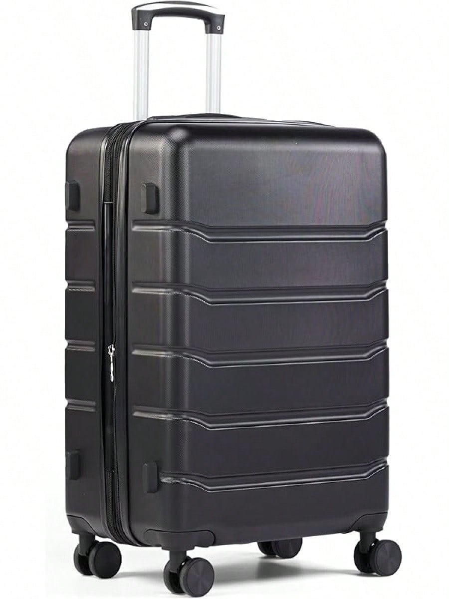 Expandable Hard Shell Luggage Set - Conjuntos de Malas de 3 Peças,