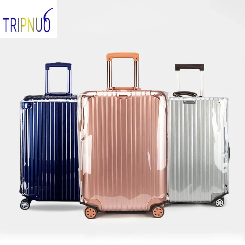 Luggage Protective Cover Transparent - Capa protetora transparente para bagagem em