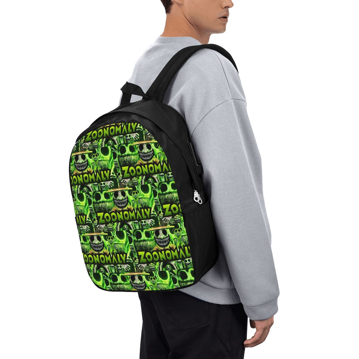 Travel Bags - Mochila Zoonomaly Cartoon Steam Game para