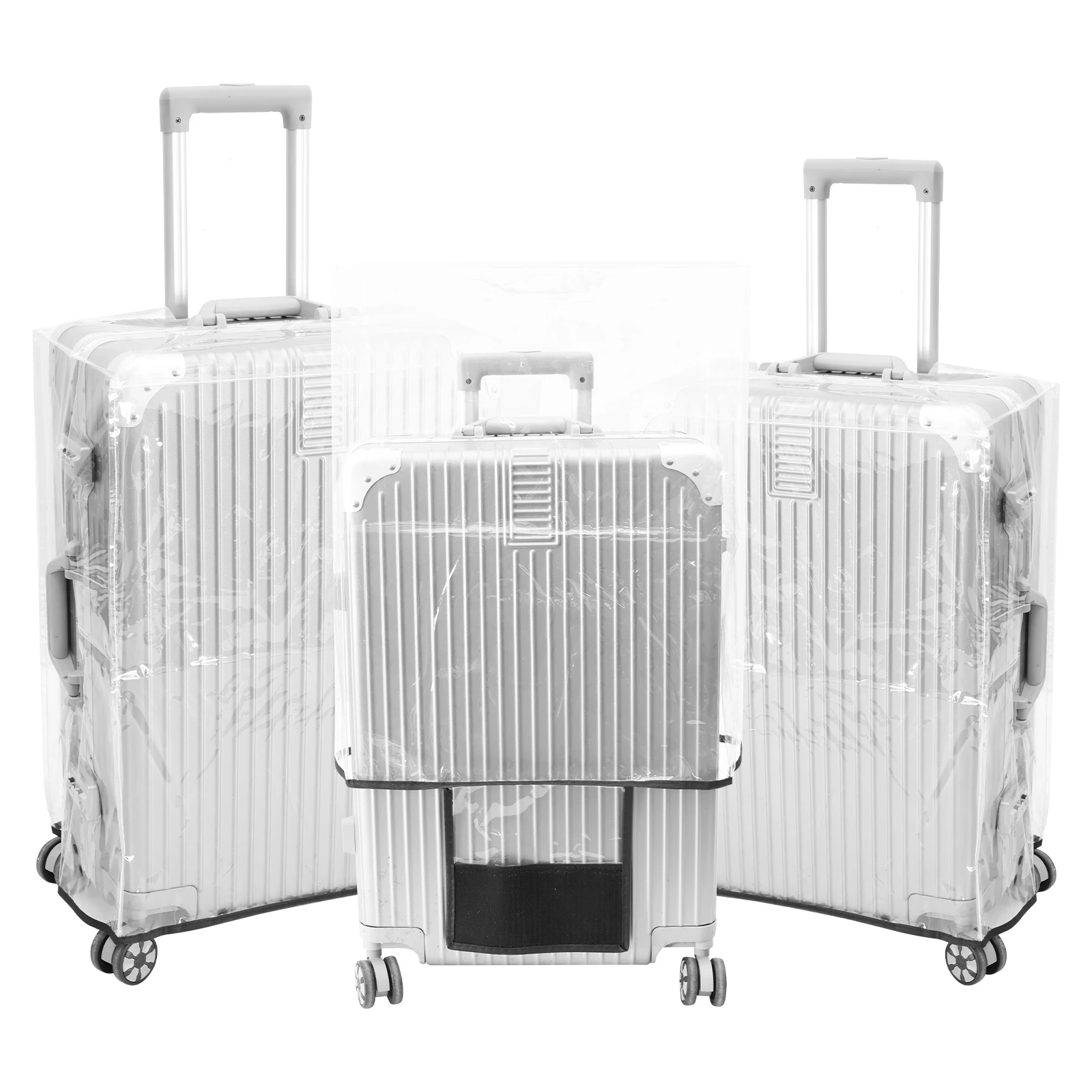 Luggage Protective Cover Transparent - Capa protetora transparente de pvc para