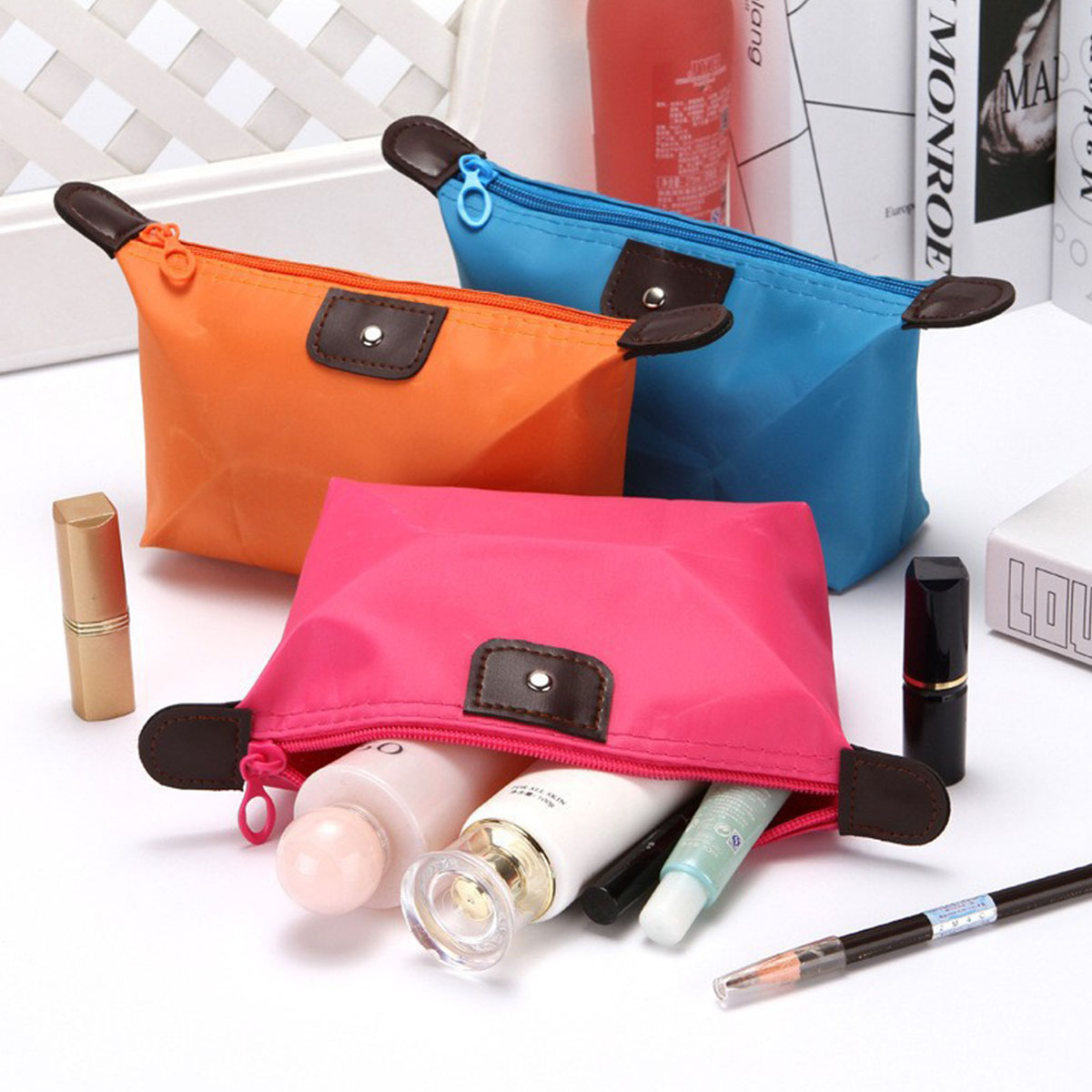 Cosmetic Bags - Bolsa de Armazenamento de Cosméticos para
