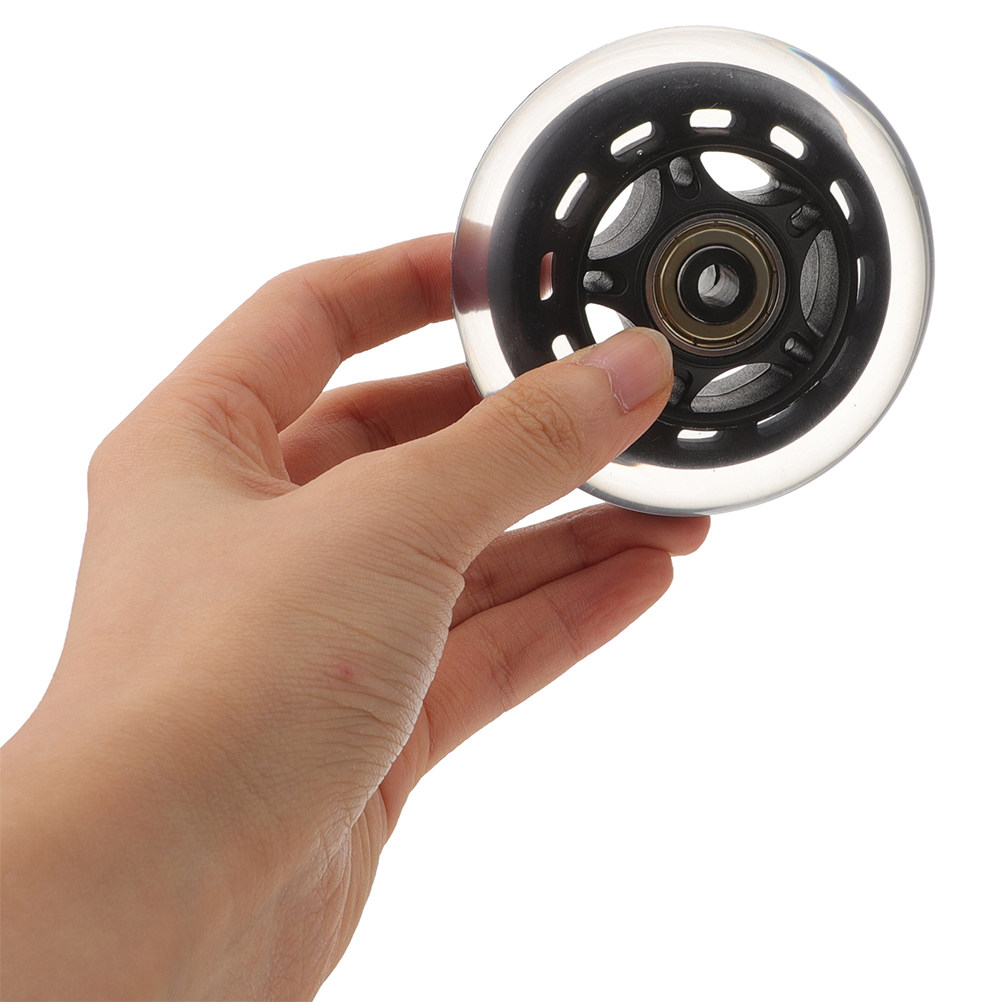 Silent Replacement Luggage Wheels - Rodas transparentes de substituição para bagagem,