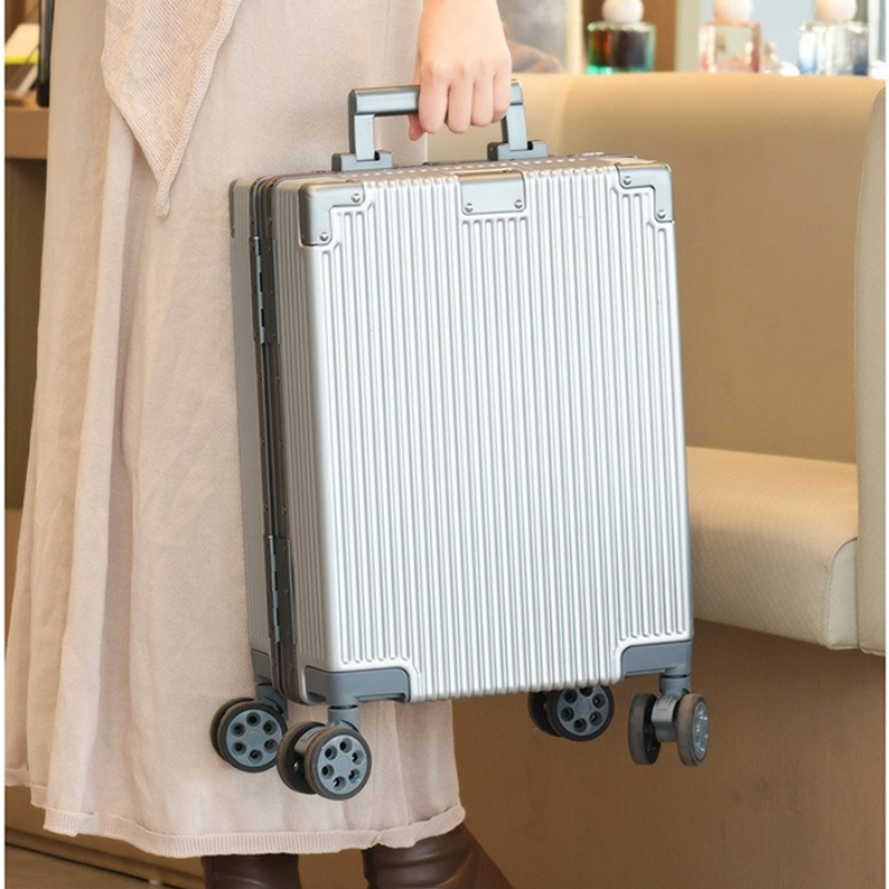 Aluminum Frame Carry On Luggage - Mala de mão de 16 polegadas