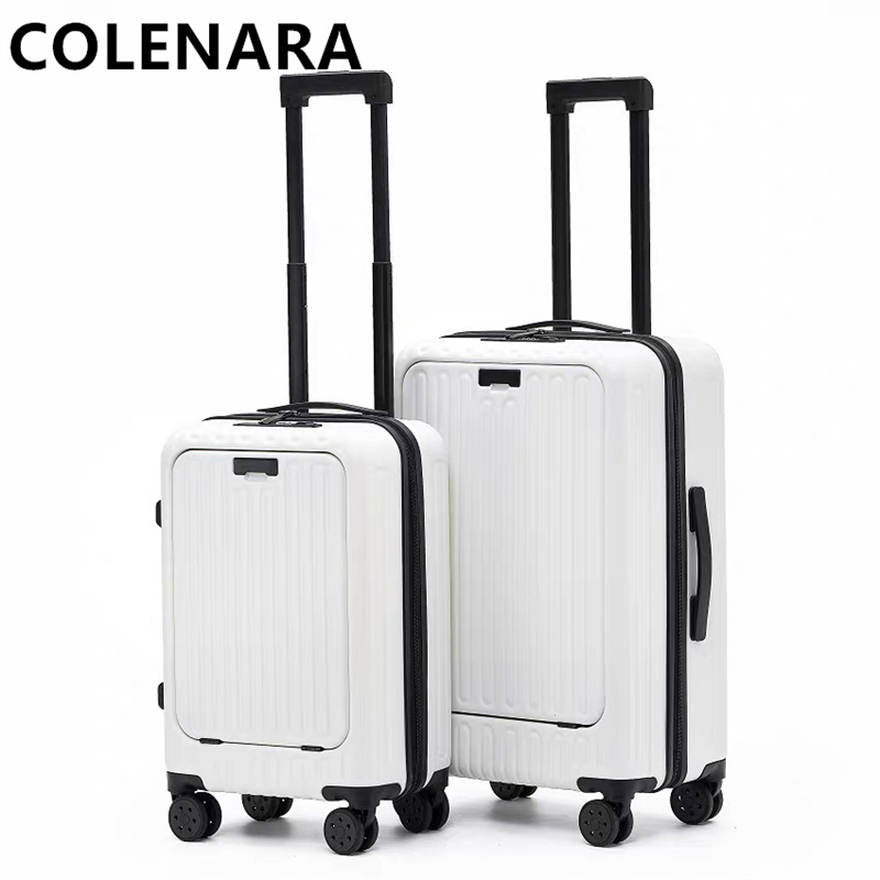 Front Opening Laptop Luggage 24 Inch - COLENARA Mala de Cabine Multifuncional de