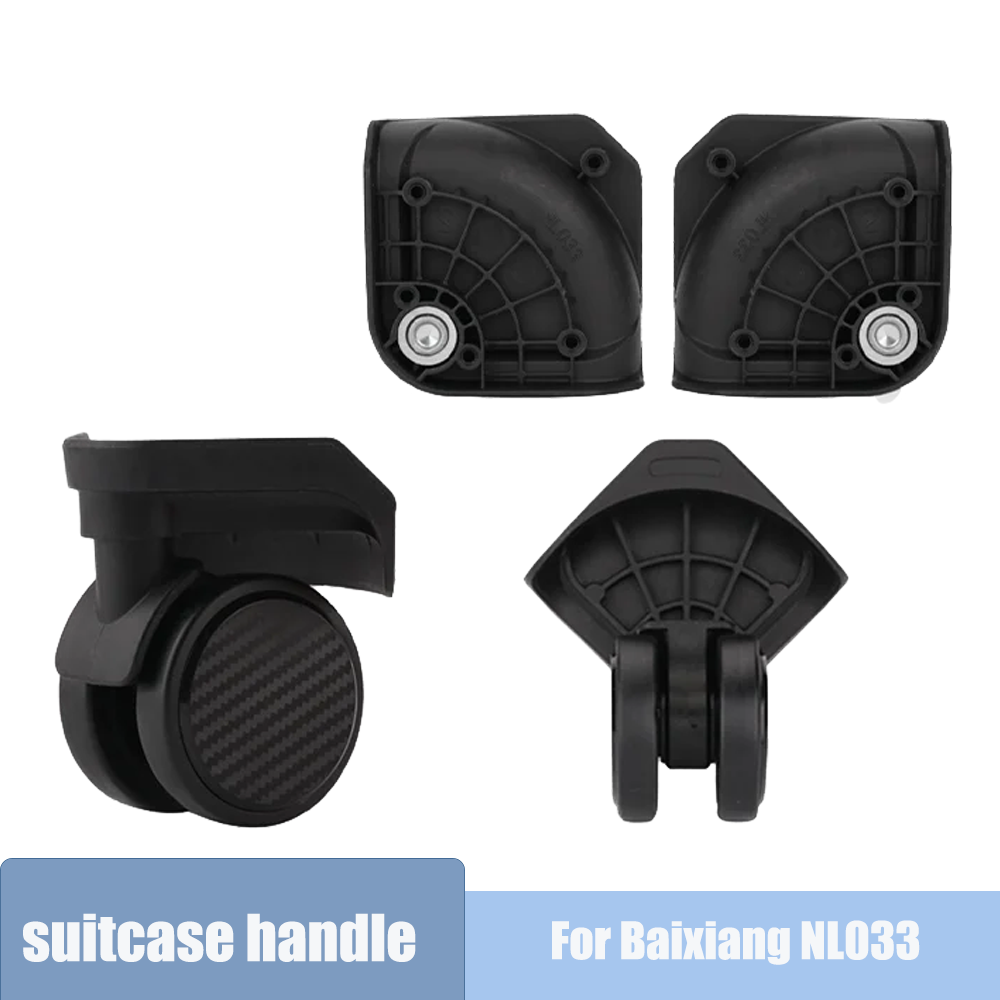 Silent Replacement Luggage Wheels - Kit de Rodas Giratórias de Substituição
