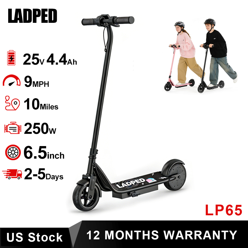 Kids Ride On Suitcase Scooter - Patinete Elétrico para Crianças - Três