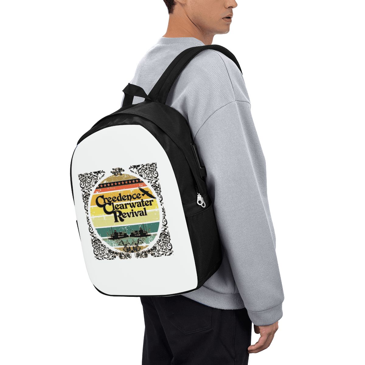 Travel Bags - Mochila Creedence Clearwater Revival Riverboats para