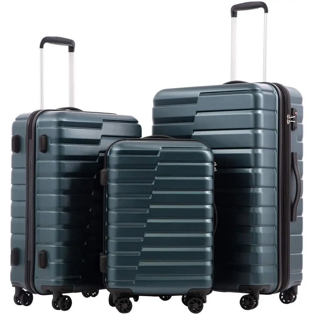 Expandable Hard Shell Luggage Set - Conjunto de Malas Rígidas com Rodas