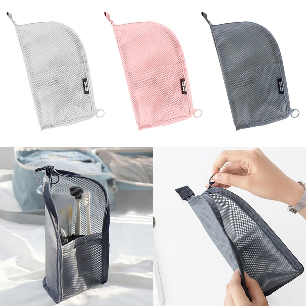 Cosmetic Bags - Bolsa de Maquiagem Portátil com Zíper