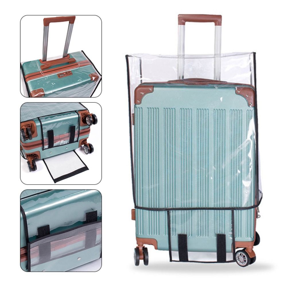 Luggage Protective Cover Transparent - Capa protetora transparente de pvc à