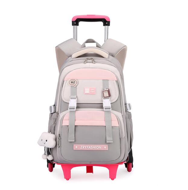 Foldable Rolling Luggage Bag - Mochila de viagem com rodinhas para