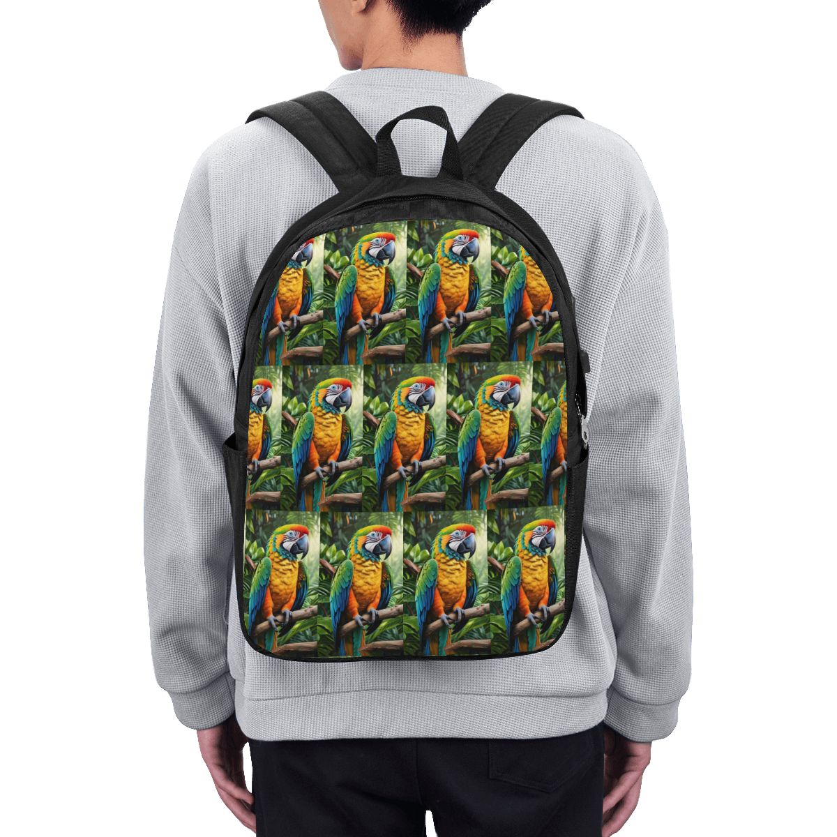 Travel Bags - Mochila fofa para papagaios macaw, bolsa