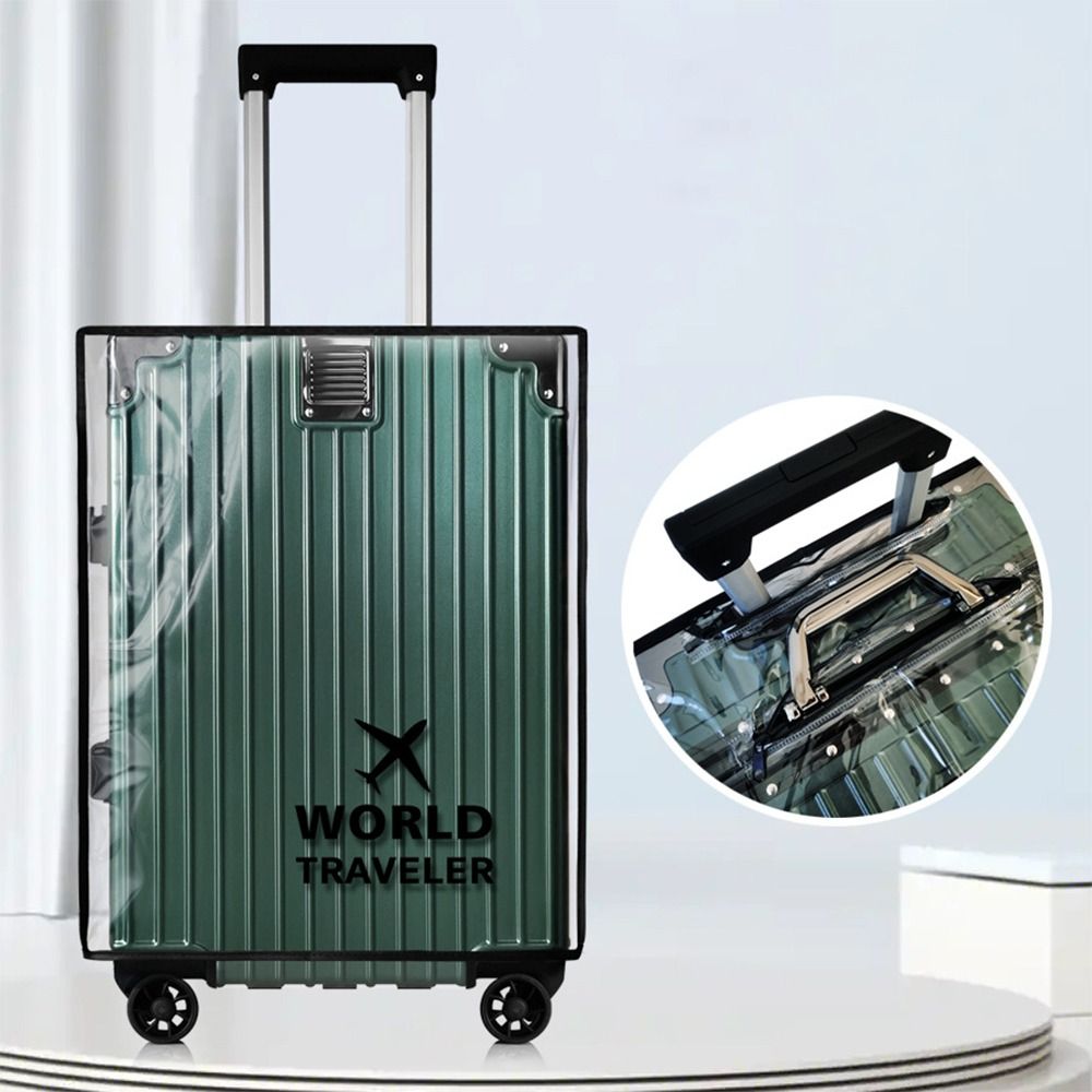 Waterproof Suitcase Cover Protector - Capa de Bagagem Transparente em PVC,