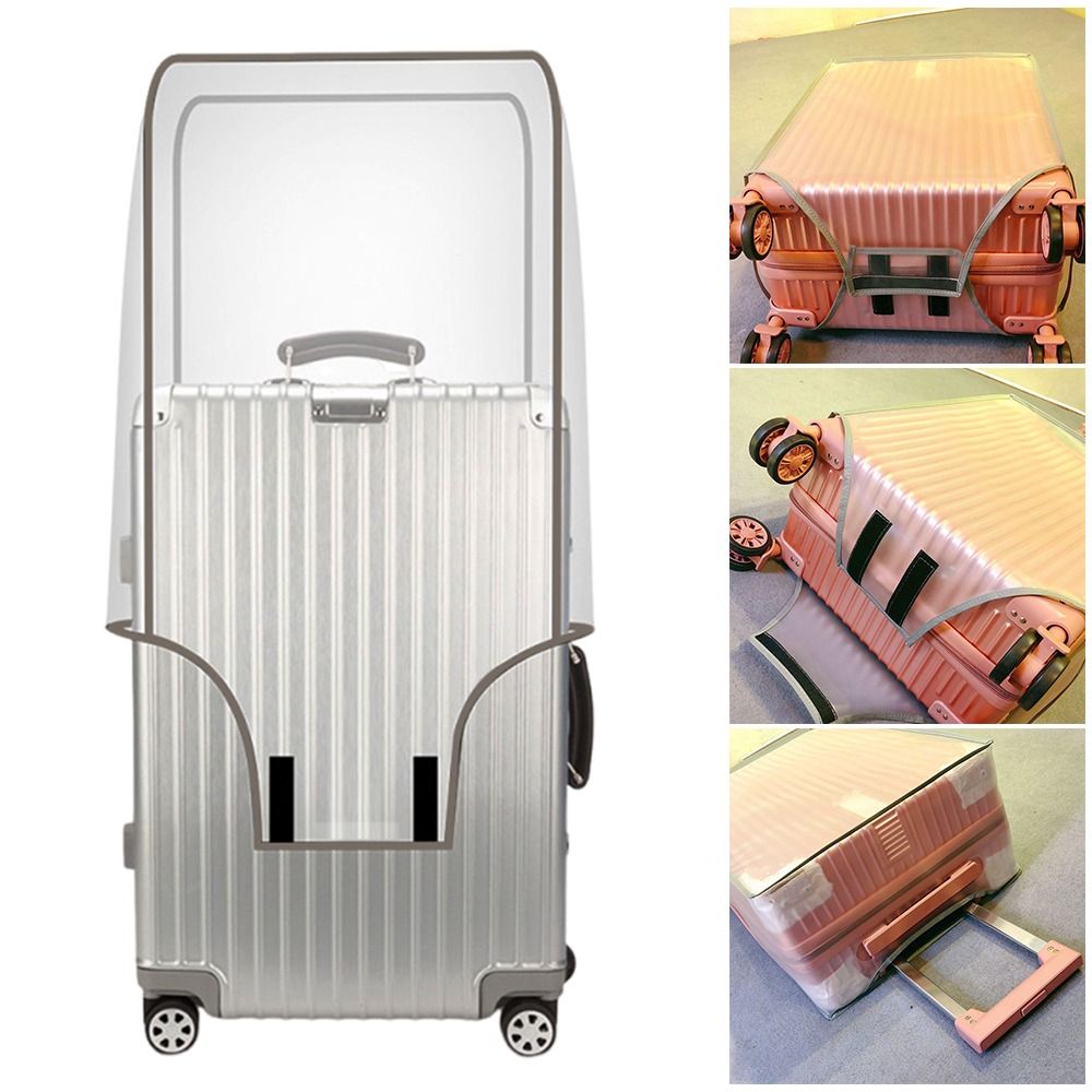 Waterproof Suitcase Cover Protector - Capa Protetora de Bagagem Transparente em