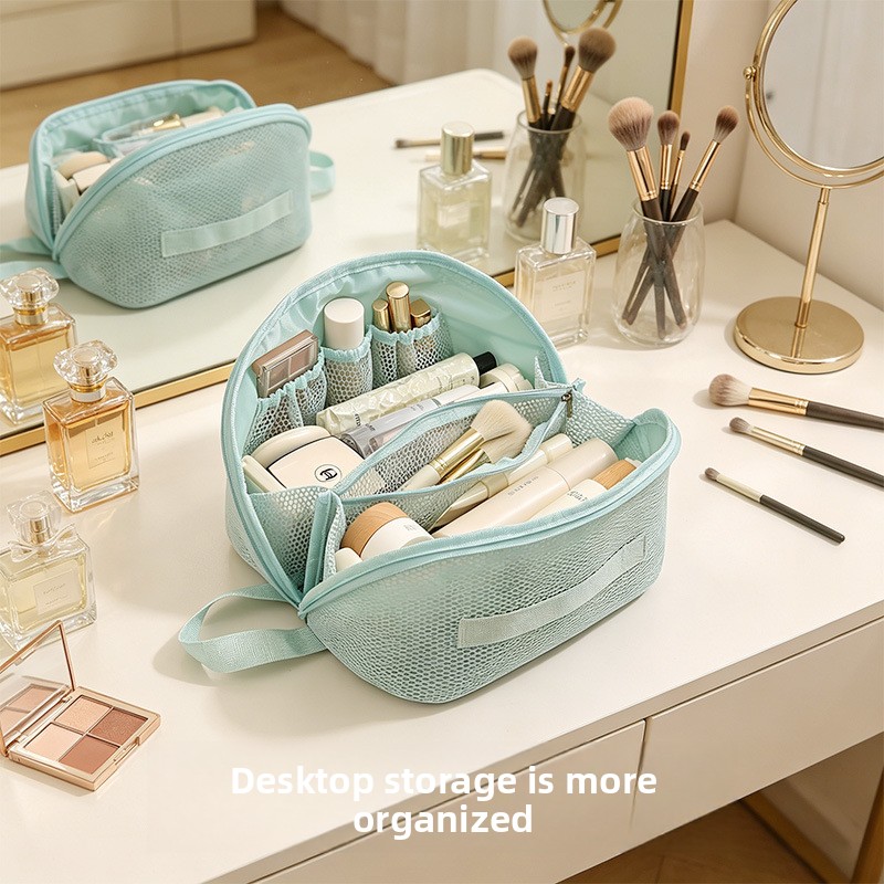 Cosmetic Bags - Nova Chegada: Necessaire de Malha com
