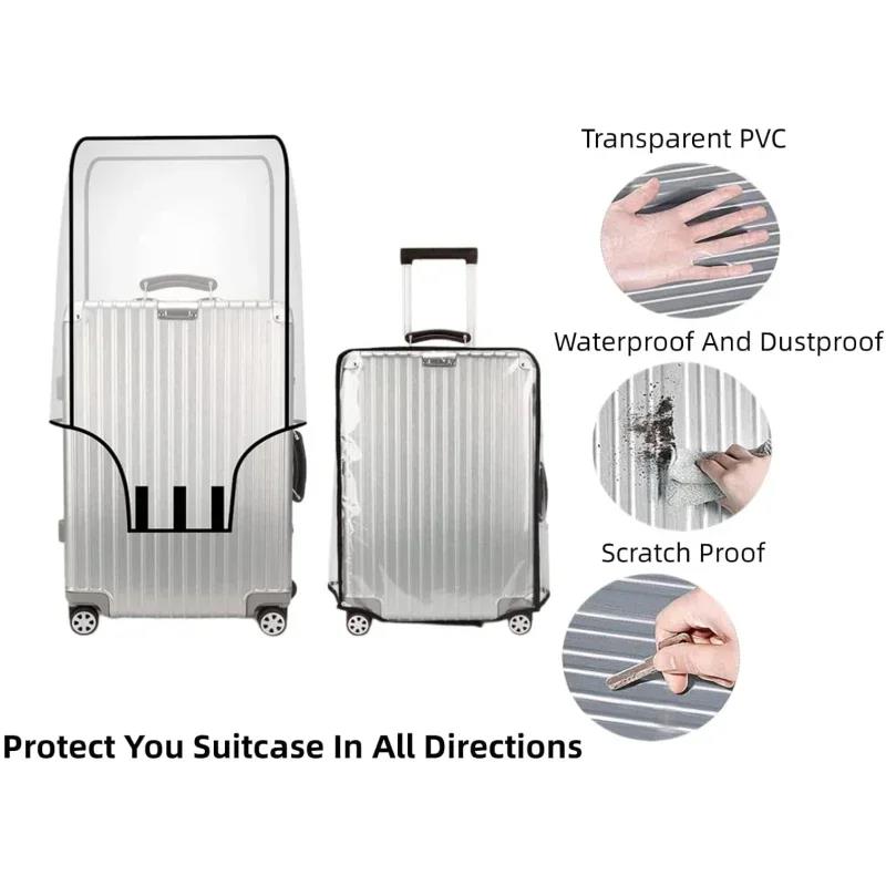 Nova capa de bagagem de 20-30  - Waterproof Suitcase Cover Protector avaliação e preço