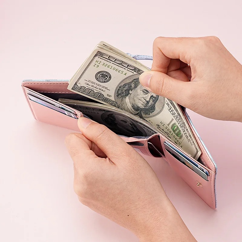 Carteira com Zíper Tripartido  - Wallets avaliação e preço