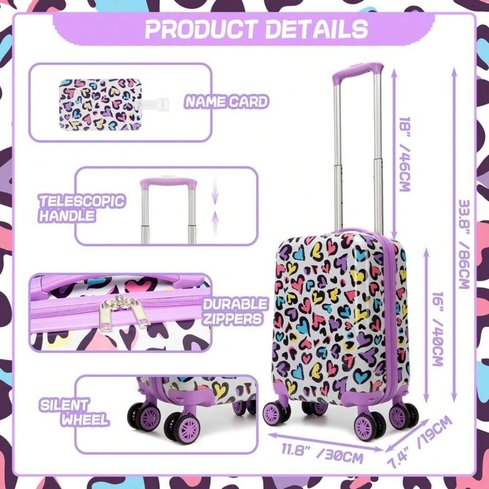 Conjunto de 2 malas com rodas  - Expandable Hard Shell Luggage Set avaliação e preço
