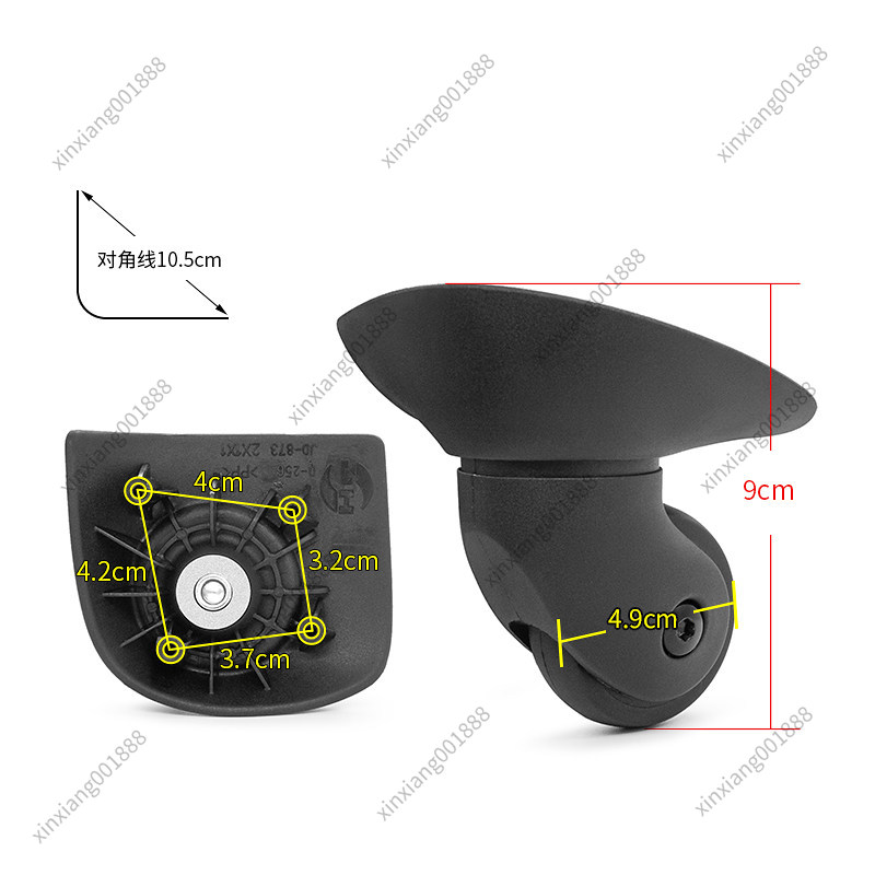 Peças de Reposição para Malas  - Silent Replacement Luggage Wheels avaliação e preço