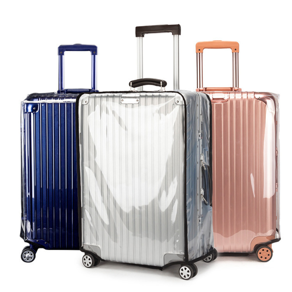 Capa protetora para mala, capa - Luggage Protective Cover Transparent avaliação e preço
