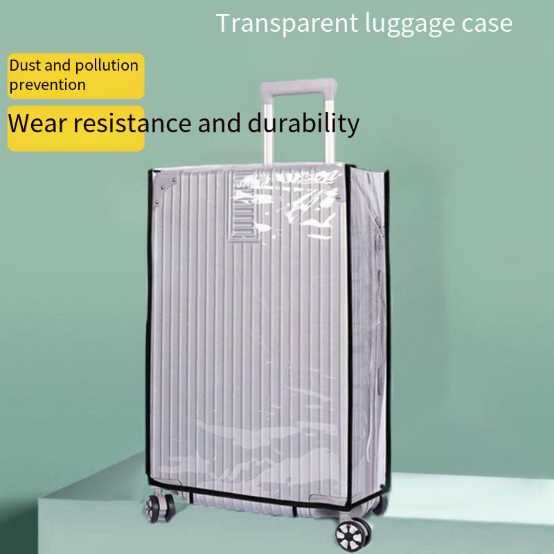 Capa protetora para mala, capa - Luggage Protective Cover Transparent avaliação e preço