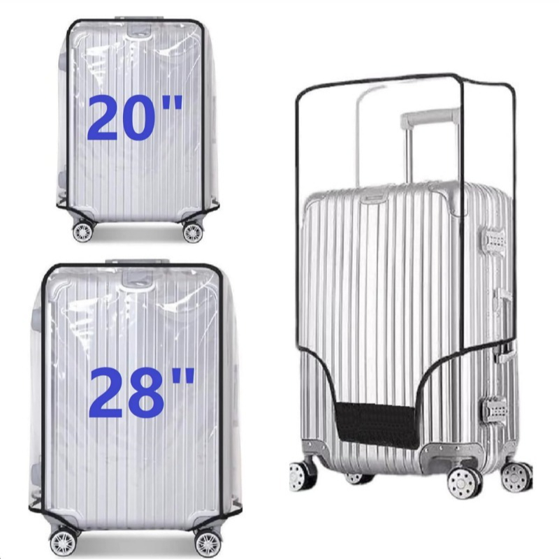Capa protetora contra poeira p - Luggage Protective Cover Transparent avaliação e preço