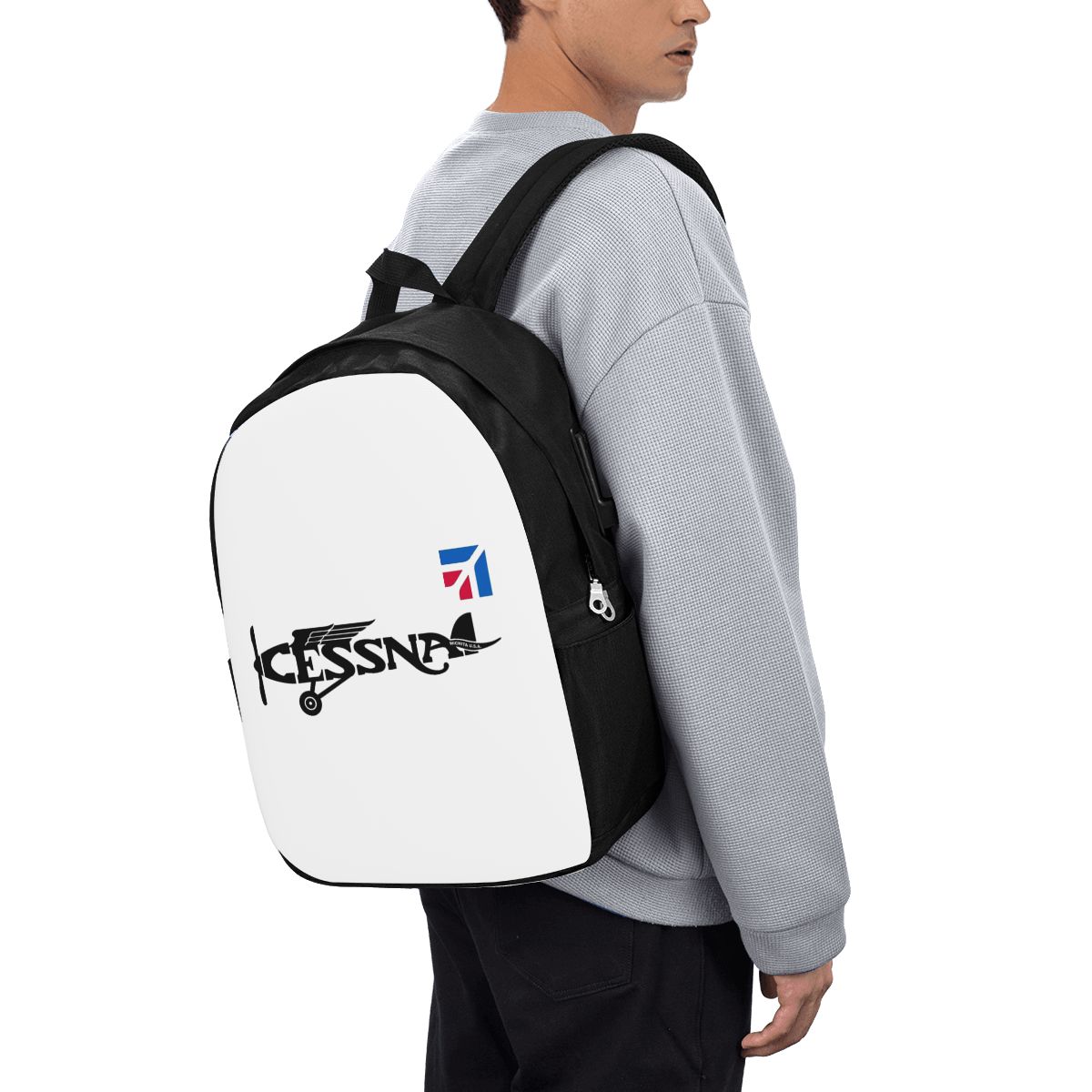 Mochila com logotipo Cessna, b - Travel Bags avaliação e preço