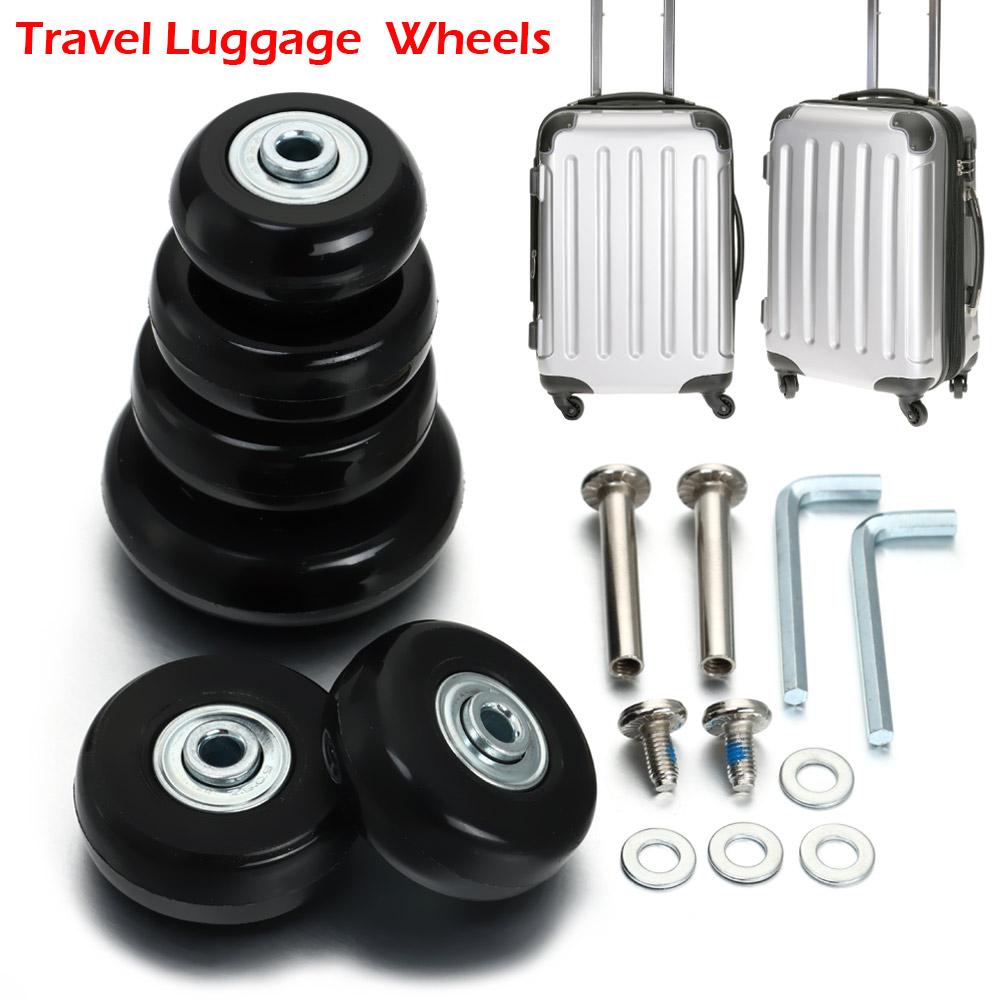 2/4 peças Rodízios Deslizantes - Silent Replacement Luggage Wheels avaliação e preço