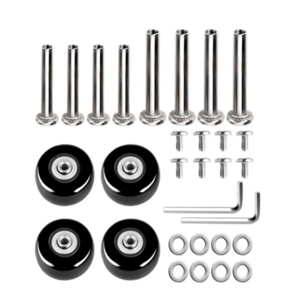 2/4 peças Rodízios Deslizantes - Silent Replacement Luggage Wheels avaliação e preço