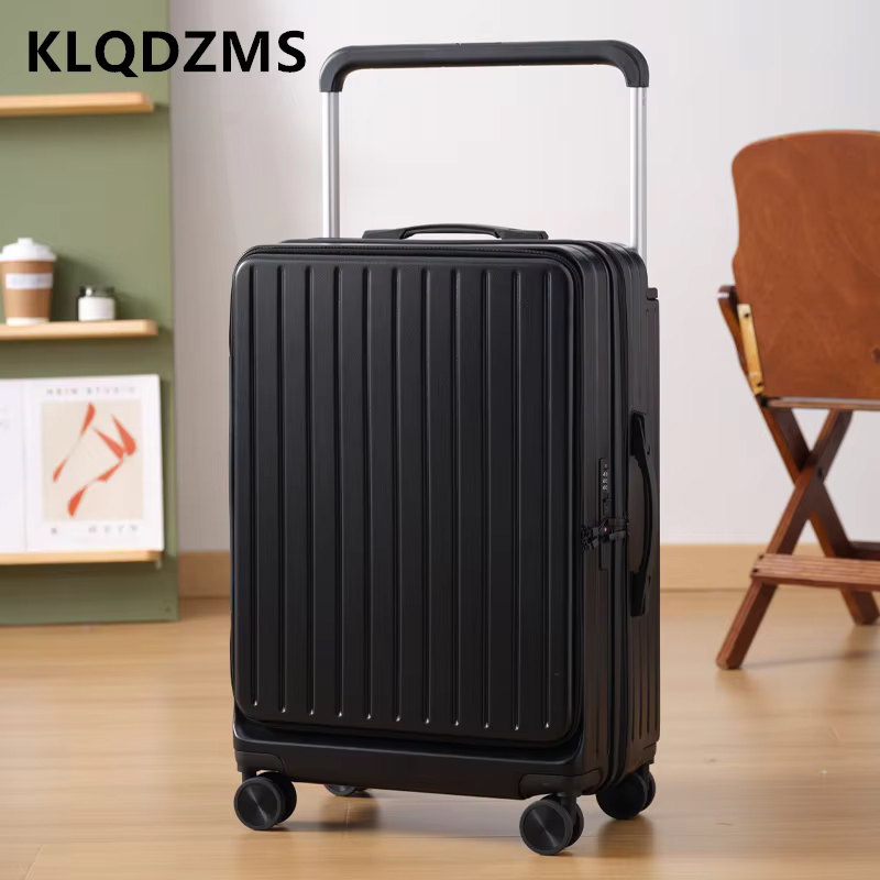 Mala de Viagem Multifuncional  - Front Opening Laptop Luggage 24 Inch avaliação e preço