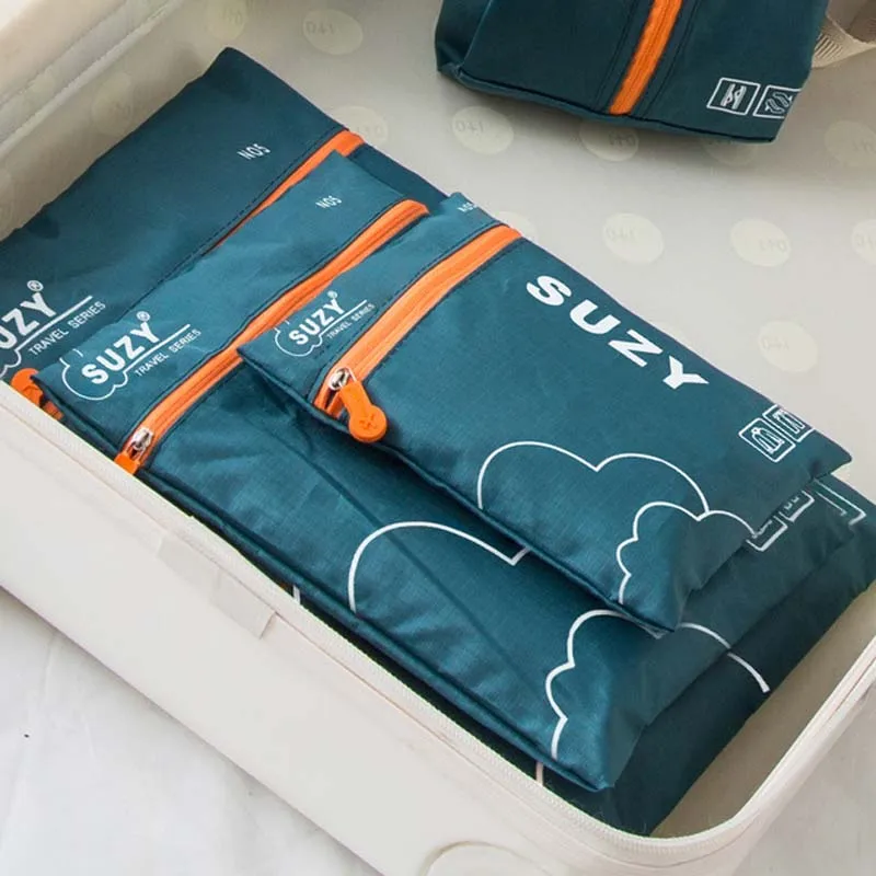 7/6 peças conjunto de sacos de - Foldable Rolling Luggage Bag avaliação e preço
