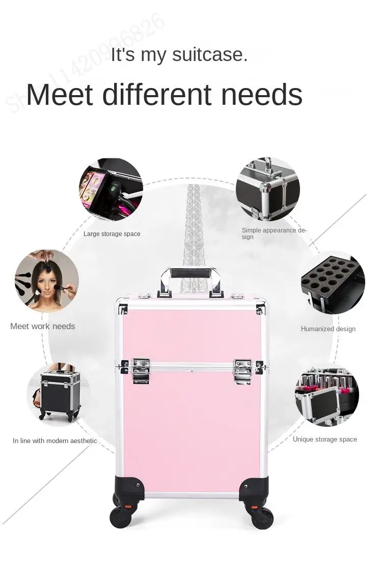Maleta de Maquiagem Profission - Backpacks avaliação e preço
