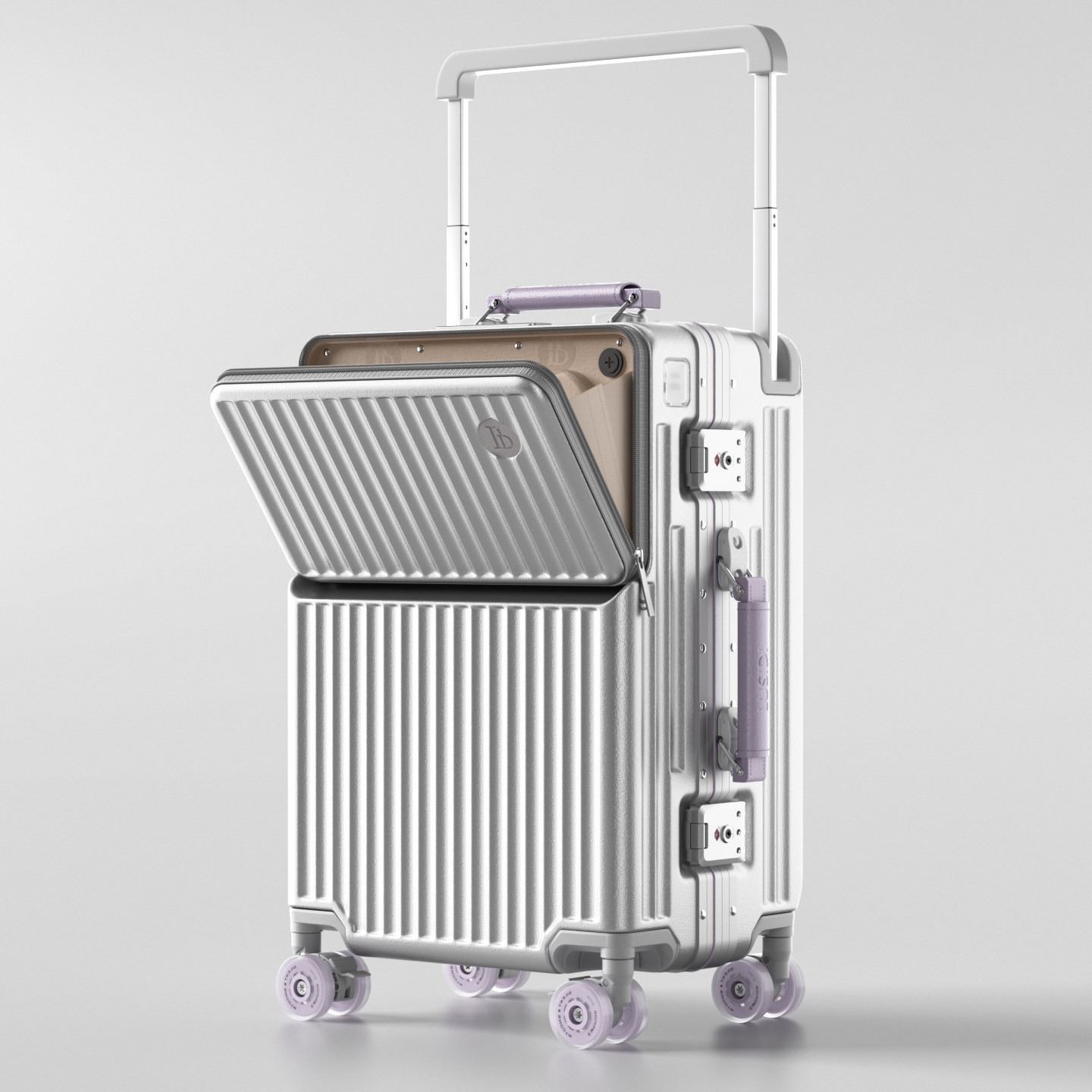 Mala de Viagem com Abertura Fr - Aluminum Frame Carry On Luggage avaliação e preço