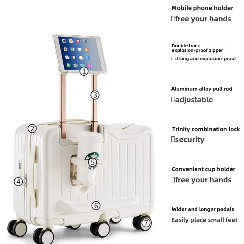Mala Infantil com Design Mais  - Spinner Wheel Rolling Suitcase 20 Inch avaliação e preço