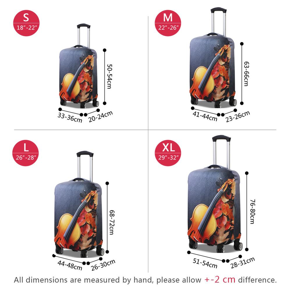 Capa de Mala Personalizada com - Waterproof Suitcase Cover Protector avaliação e preço