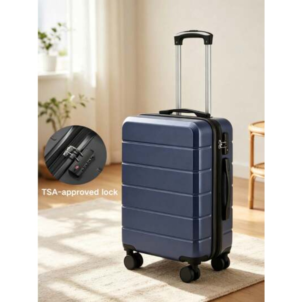 Mala de Mão Expandível de 20 P - Cabin Size Lightweight Travel Trolley avaliação e preço