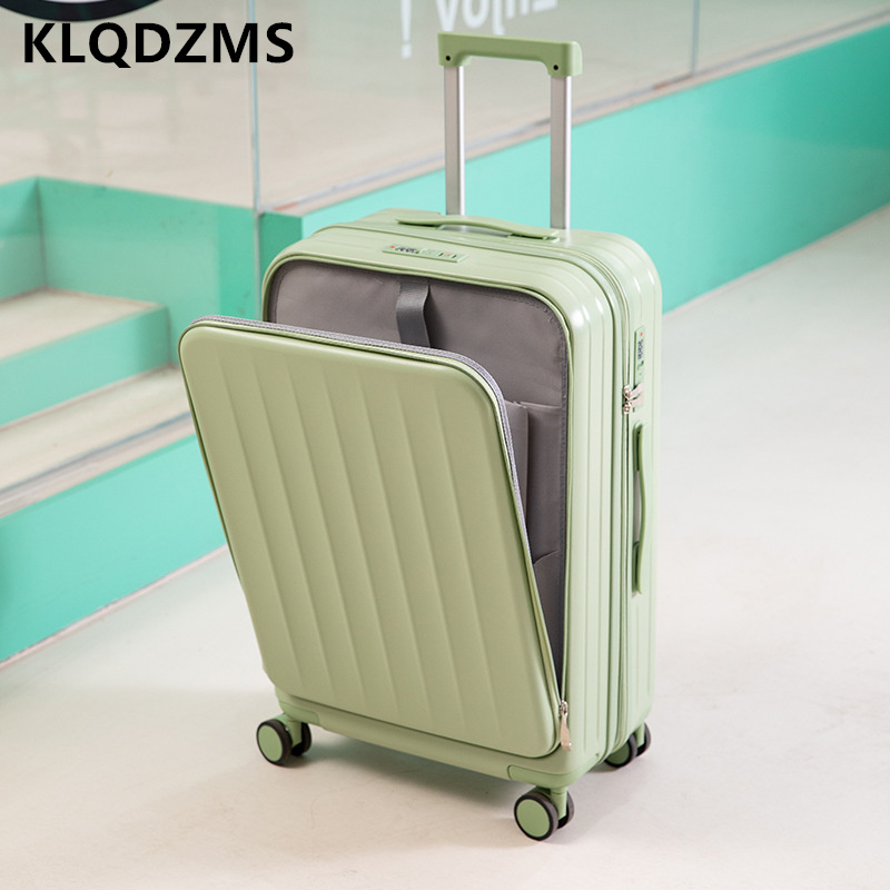 Mala Multifuncional KLQDZMS 20 - Front Opening Laptop Luggage 24 Inch avaliação e preço