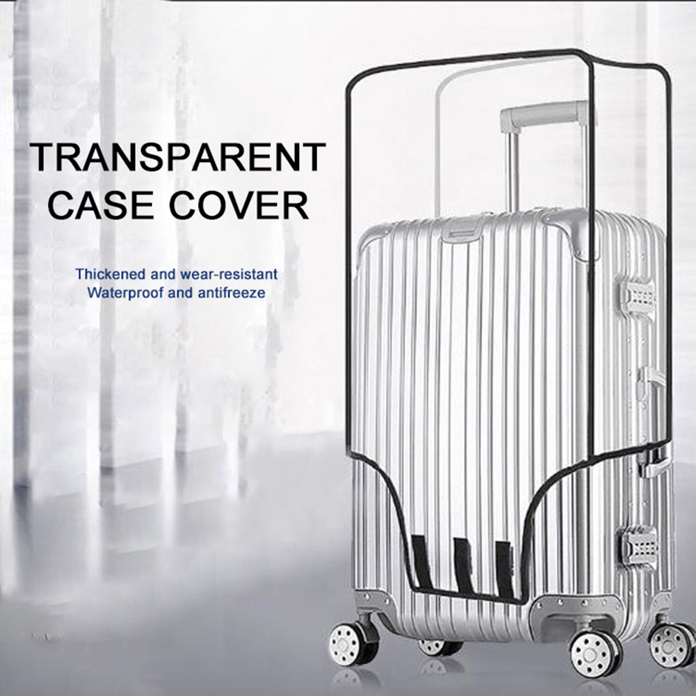 Capa protetora para mala, à pr - Luggage Protective Cover Transparent avaliação e preço