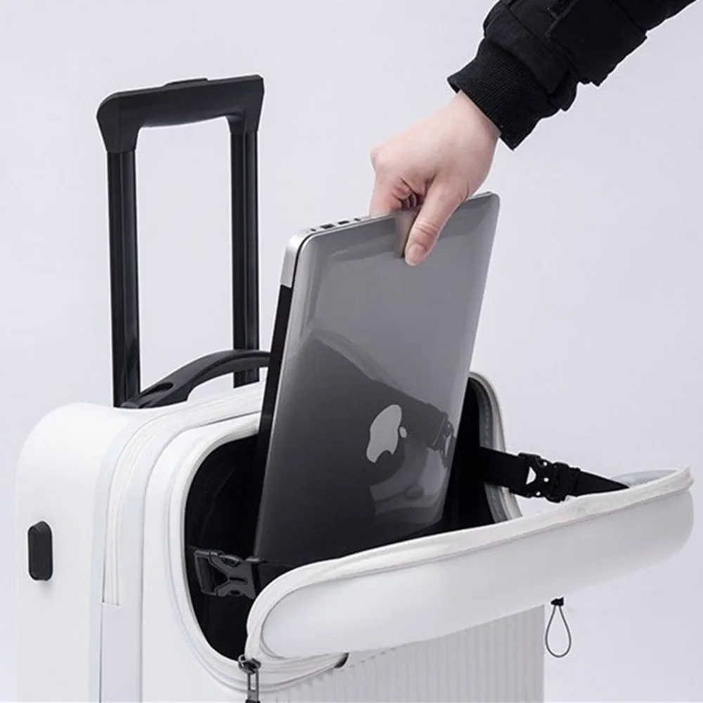 Mala de Viagem com Tampa Front - Front Opening Laptop Luggage 24 Inch avaliação e preço