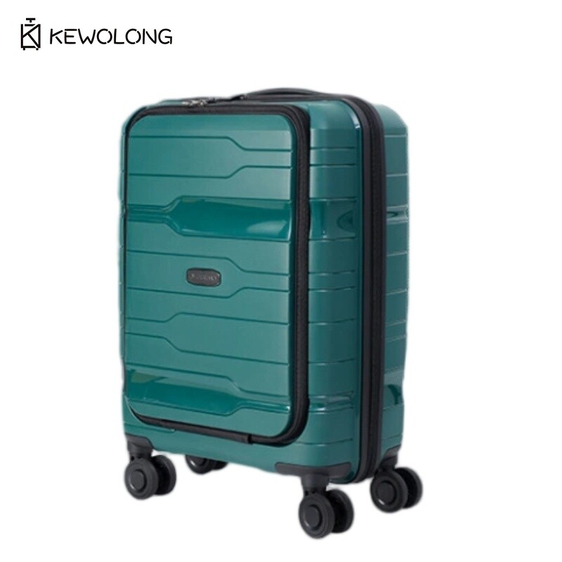 Mala de viagem com abertura fr - Cabin Size Lightweight Travel Trolley avaliação e preço