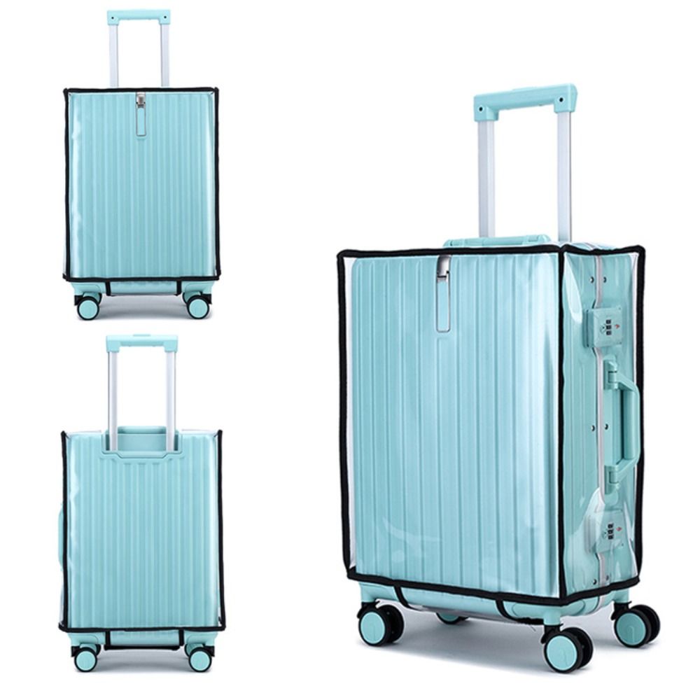 Novo protetor de bagagem de vi - Luggage Protective Cover Transparent avaliação e preço