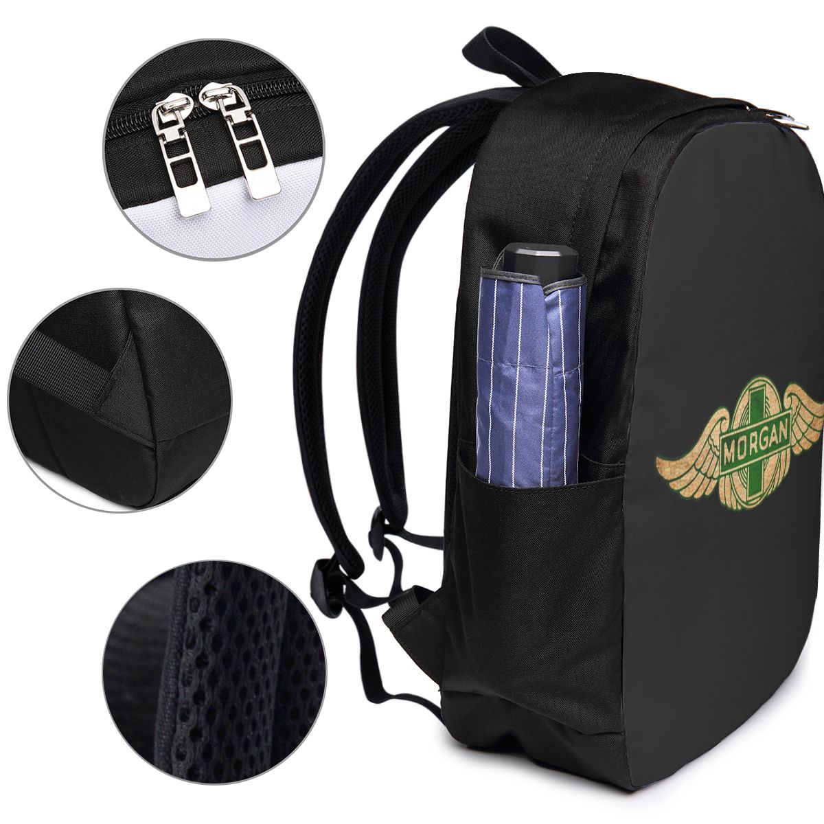 Mochila Morgan Motor Car Compa - Travel Bags avaliação e preço