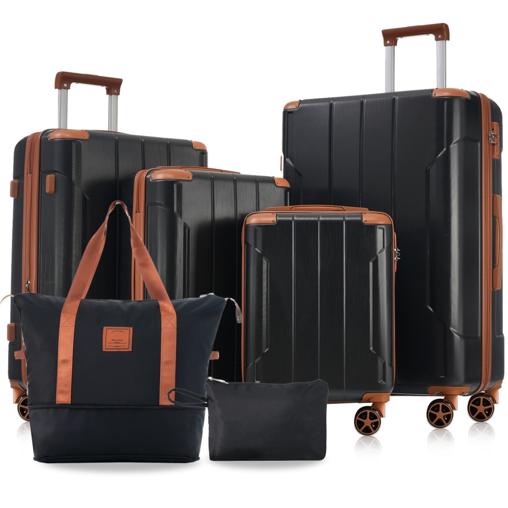 Conjunto de Malas Rígidas de 6 - Expandable Hard Shell Luggage Set avaliação e preço