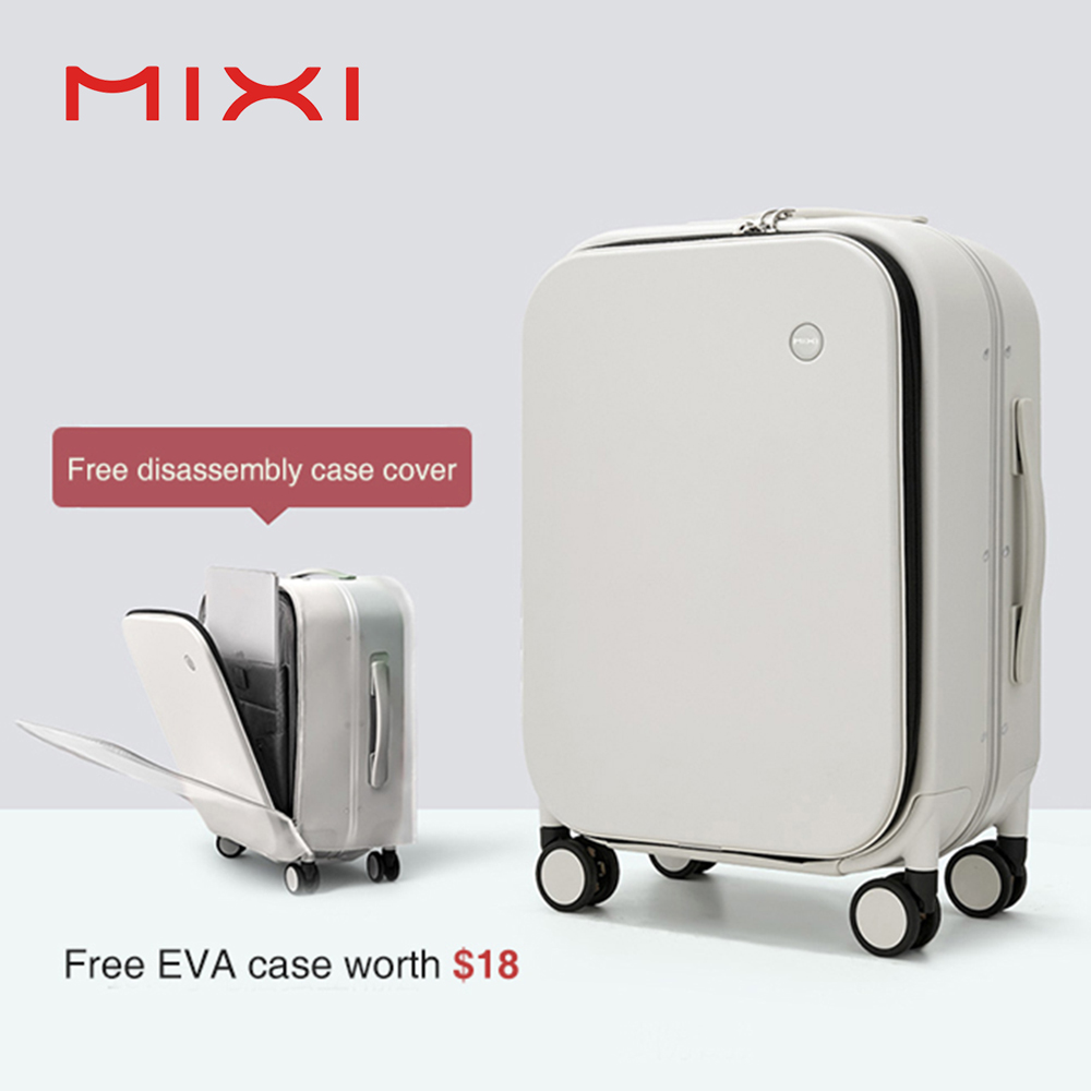 Mixi patente design moldura de - Aluminum Frame Carry On Luggage avaliação e preço